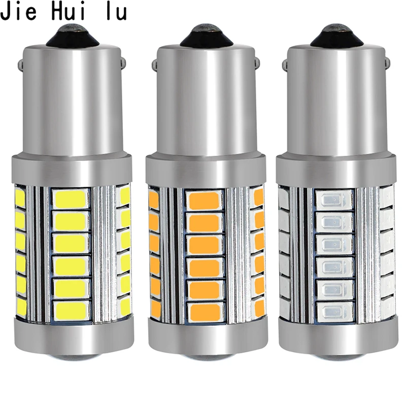 7443 1157 1156 5630 5730 BA15S P21W 33 Smd светодиодные лампы для автомобиля с тактовой мерцающей лампы стоп сигнала фонари заднего хода лампы дневного света красный цвет: желтый, белый 12V