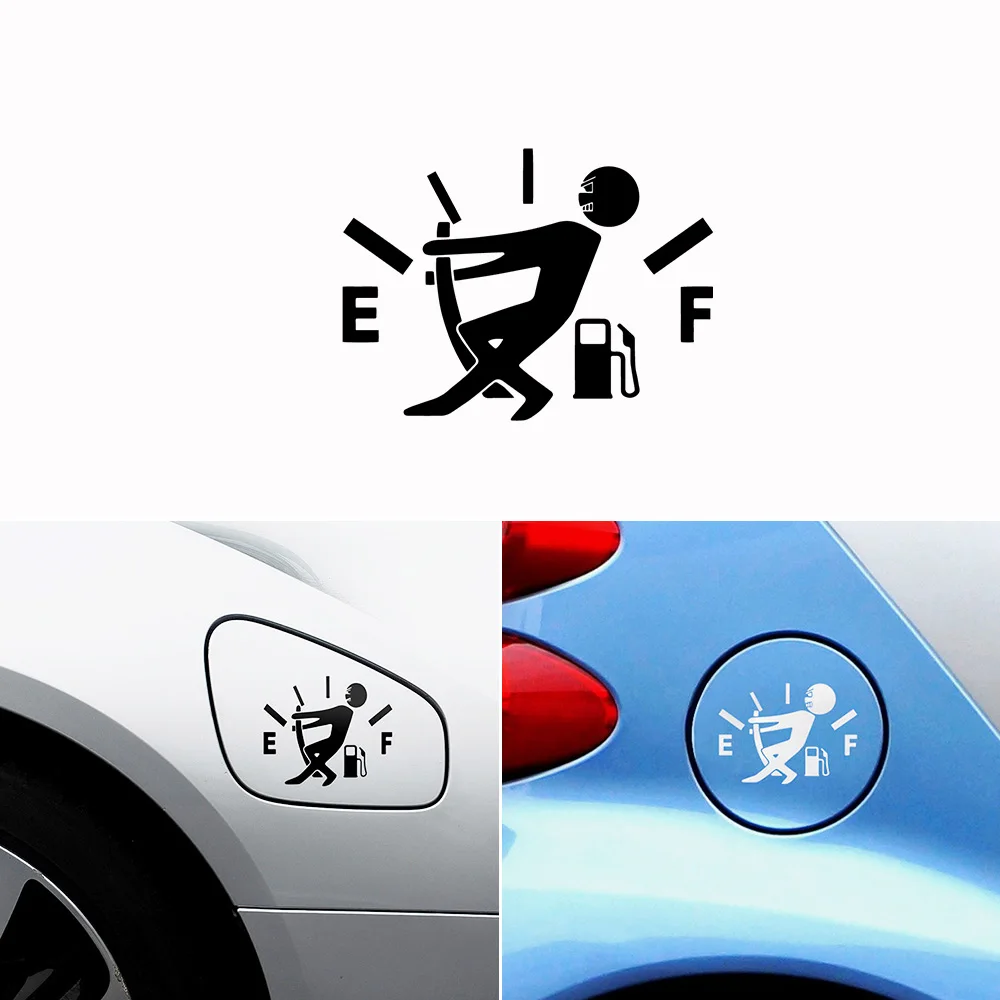 Автомобильные наклейки с расходом газа автомобильные на автомобиль забавная