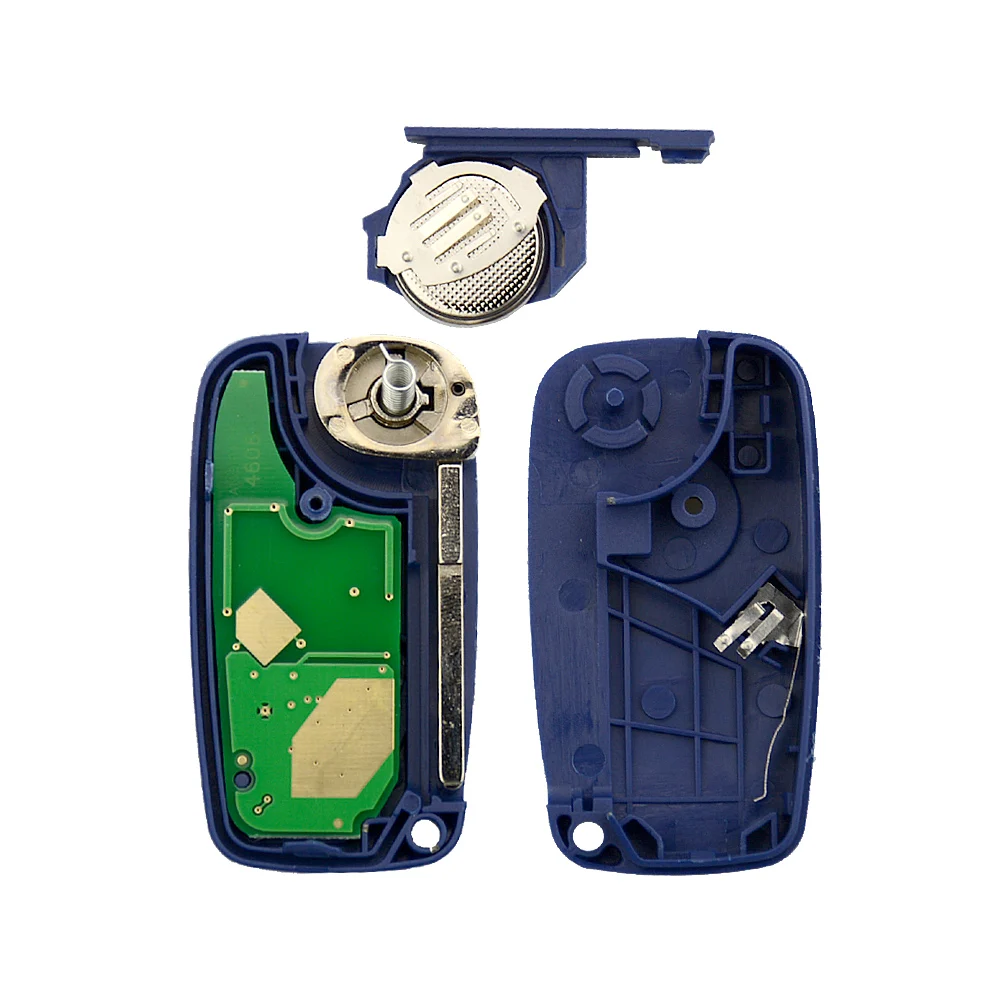 OkeyTech 433 МГц чип PCF7946 3 кнопки флип-устройство для Fiat Punto Ducato Stilo Panda сменный