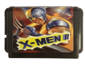 X Man 2 16 бит MD игровой Картридж для консоли MegaDrive Genesis|Запасные части| |