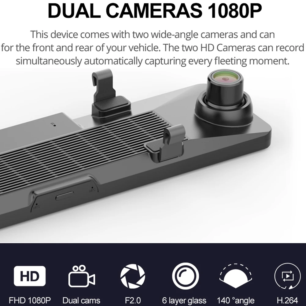 Z70 Android 8 1 видеорегистратор 1080P HD 11 88 дюймов 4G ADAS GPS навигация DVR с камерой заднего