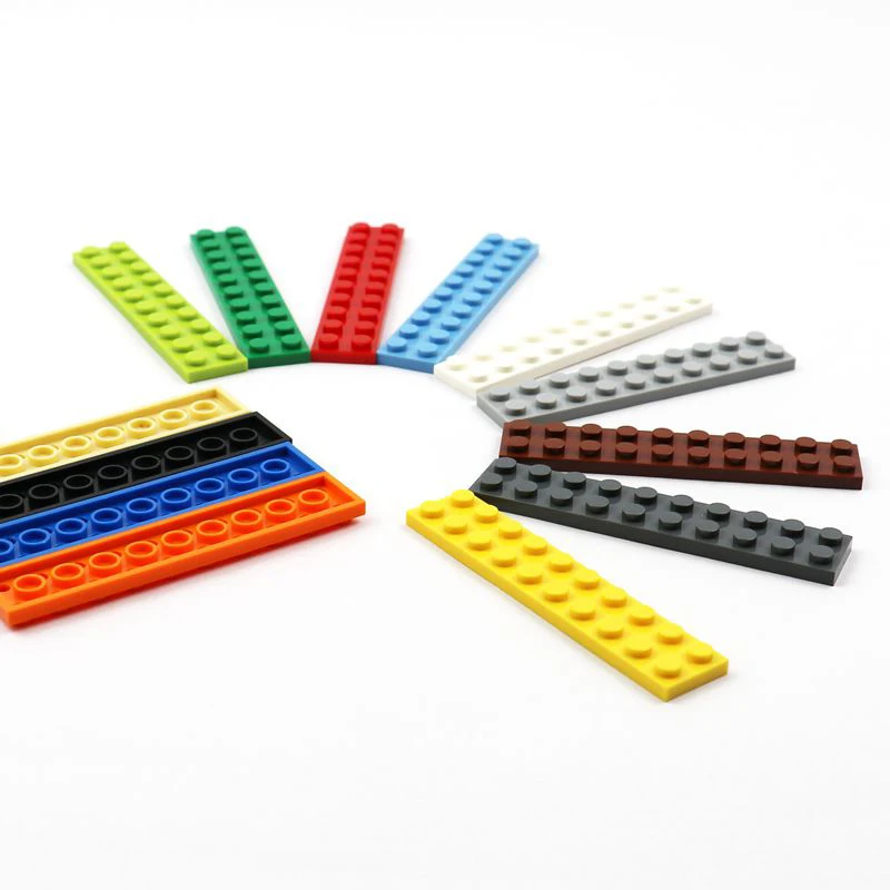 

10PCS Build MOC Compatible Assembles Particles 3832 2x10 For Building Blocks Parts DIY Brick Educational Gifts Toys For Children