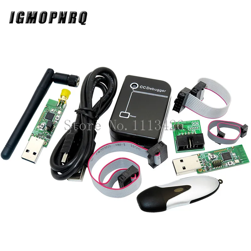 CC2531 CC2540 Zigbee Sniffer Беспроводная плата Bluetooth синий 4,0 модуль захвата ключа USB программатор Кабельный разъем загрузчика