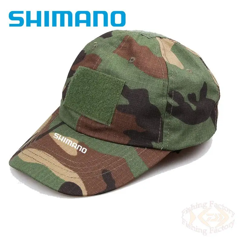 

2021 Shimanos Fishing Caps Baseball cap Camouflage Outdoor Sports Breathable Velcro Hat Adjustable Fishing Hats Sun Protection