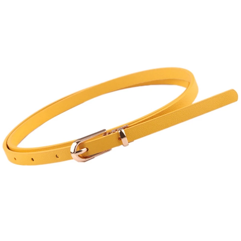 

2019 New Arrival High quality Woman Girl Candy Colours Strap PU Leather Belt Waistband For Dress Shirt in hot sales