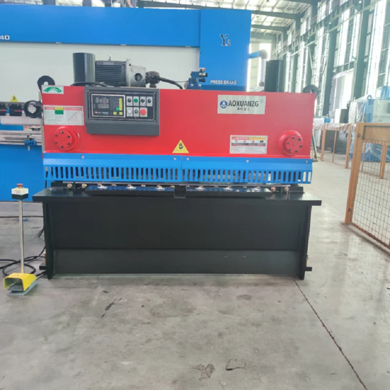 6X1600MM Толщина малая гидравлическая стригальная лист металлическая гильотинная