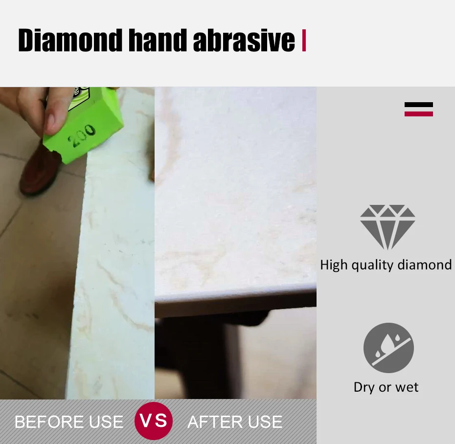 4 шт./лот гальванизированные шлифовальные колодки алмазные сухие или влажные для