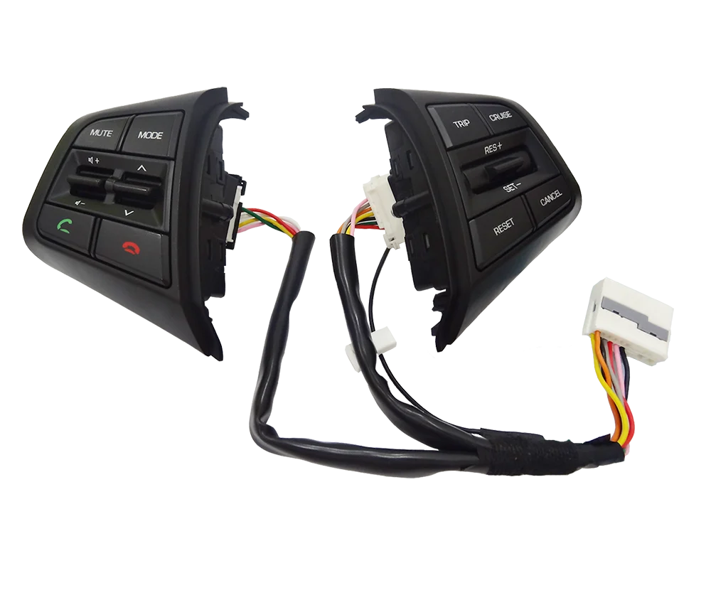 Ix25 1.6L руль круиз управление кнопки левый и правый мультимедиа руль кнопка для hyundai Creta Ix25 1.6L