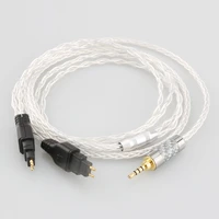 3 5mm 2 5mm xlr 4 4mm 8 core silver plated occ earphone cable for sennheiser hd580 hd600 hd650 hdxxx hd660s hd58x hd6xx