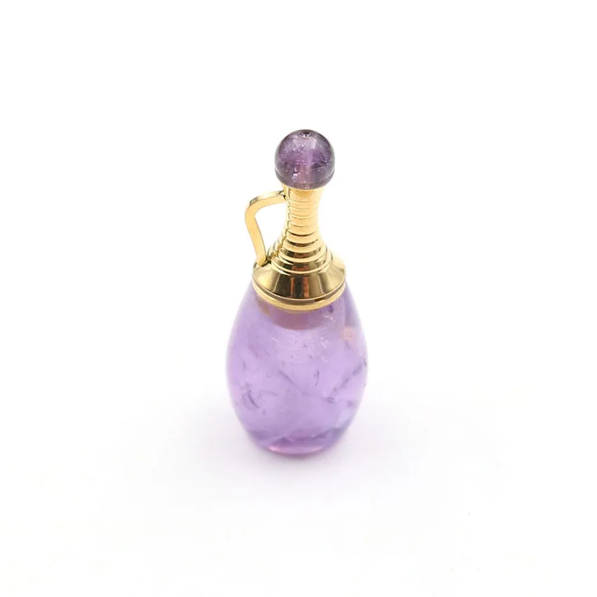 FYJS уникальный светильник желтое золото цвет флакон духов горный Кристальный