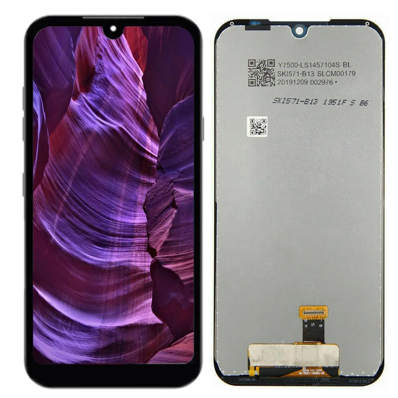 Для LG K31/Aristo 5 LM k300/K8x кодирующий преобразователь сенсорного экрана в сборе Origian Замена с рамкой для LG k31 LCD