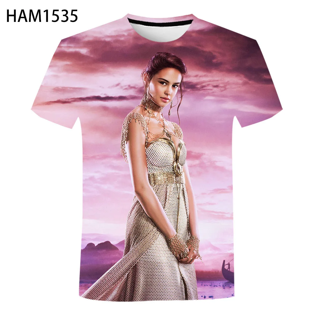 Летняя Новинка 2021 3D печать богов Египта мужская женская индивидуальная модная