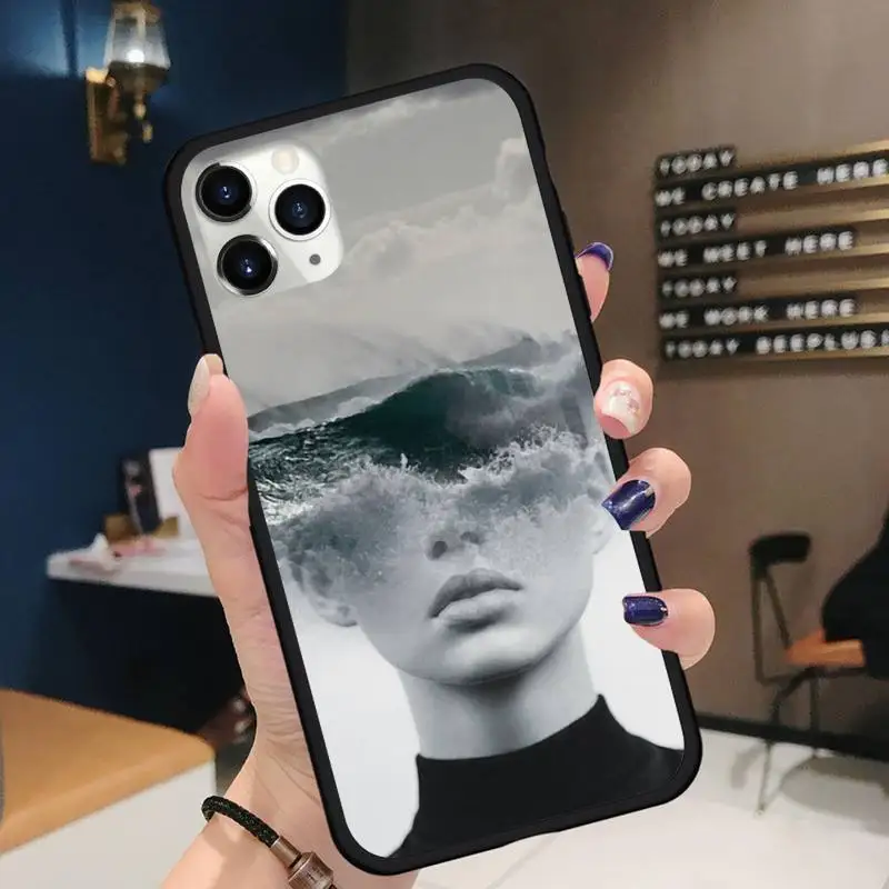 

Creative Art Design Photos Phone Case for iPhone 11 12 pro XS MAX 8 7 6 6S Plus X 5S SE 2020 XR Soft silicone