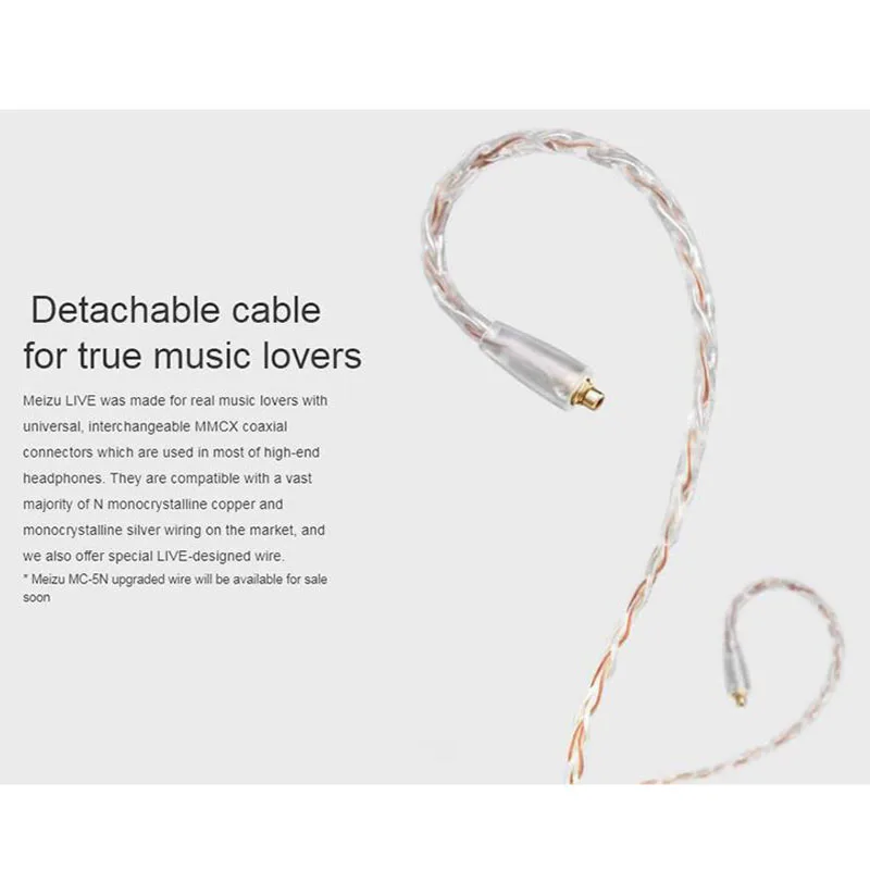 Meizu Live наушники Quad Driver in Ear Dual Channel Knowles сбалансированные арматурные Hi Res