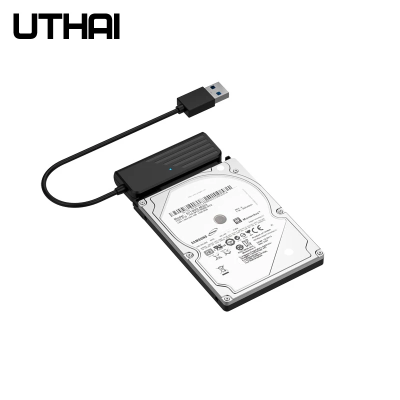 Адаптер UTHAI T35 для жесткого диска SSD USB 2 5 Type C на SATA3 кабель преобразователя