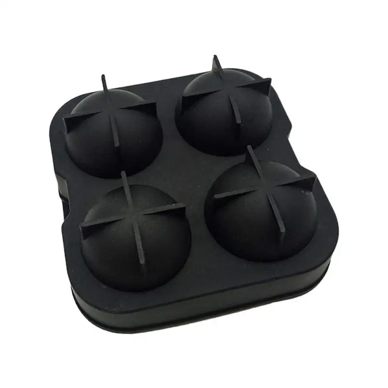 

DIY Silicone Ice Balls Cake Mould Creative Skull Ice Cube Mold Spherical Whiskey Making Tool Family Gatherings Accessories