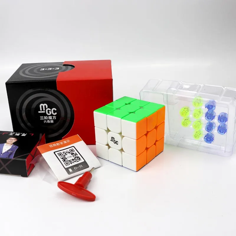 Yongjun MGC V2M 3x3x3 Элитный Магнитный магический куб YJ V2 2x2 скоростной для