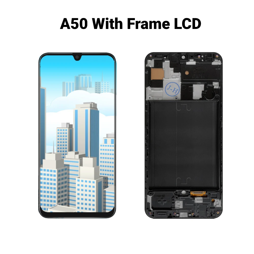 Оригинальный дисплей AMOLED для Samsung Galaxy A50 SM-A505FN/DS A505F/DS A505 ЖК-дисплей сенсорный экран