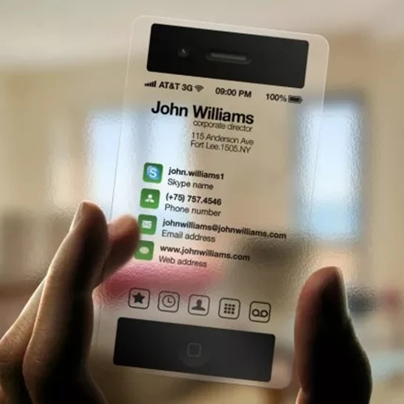 1000 шт. принт из прозрачного ПВХ ID карточки прозрачные пластиковые круглые