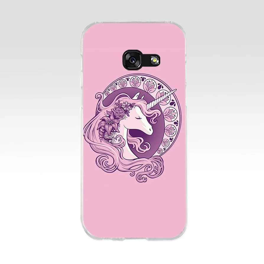 281 watercolor Horse Spirit Soft Silicone Tpu Cover phone Case for Samsung a3 2016 a5 2017 a6 plus a7 a8 a9 star lite s 6 7 8 9 | Мобильные