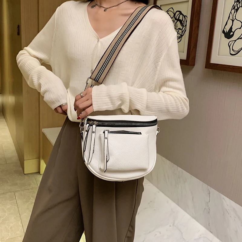 

Женская сумка через плечо, модная повседневная Уличная сумка-тоут из искусственной кожи, сумка-мессенджер на молнии, сумка-тоут, женская 2021