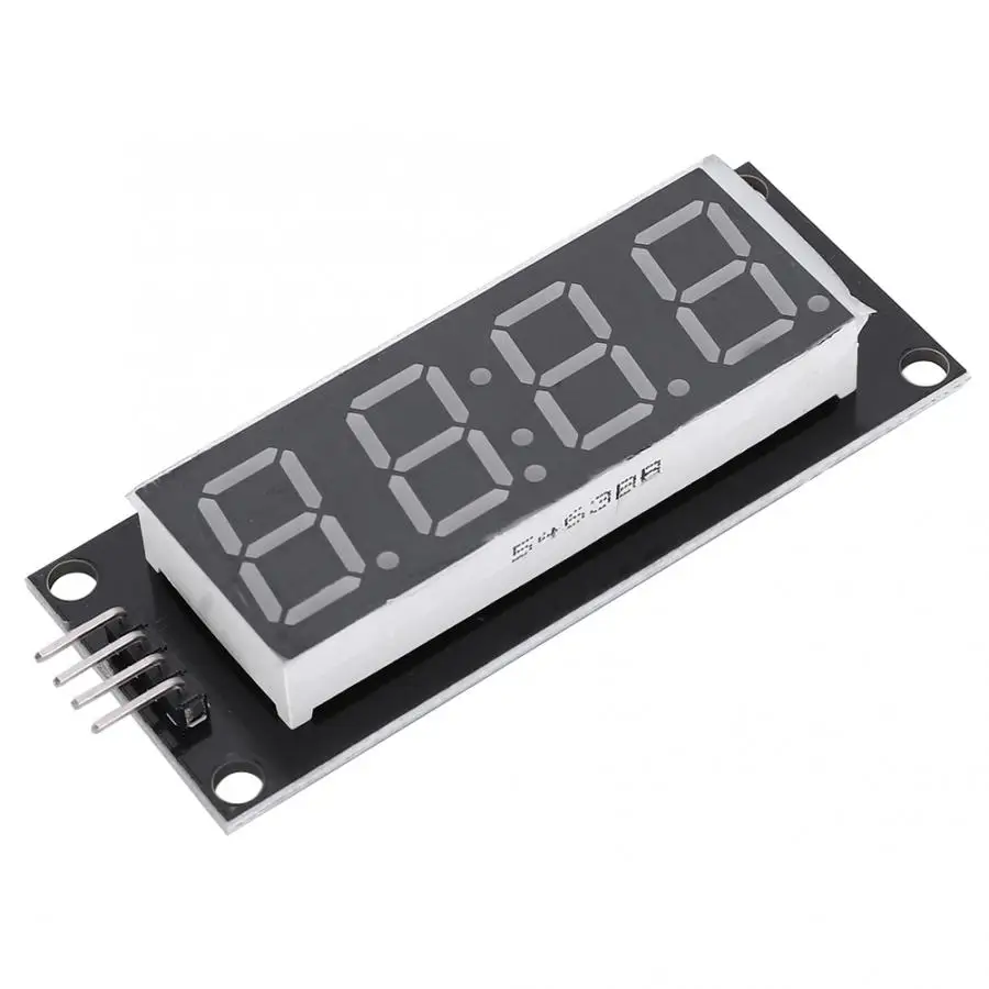 Светодиодный трубчатый модуль 4 разрядный 7 сегмент для 2 контактных цифровых