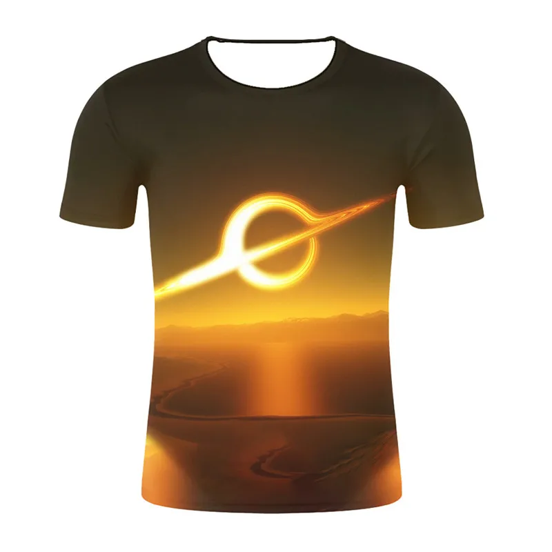 Звездное небо 3D принт футболки для женщин/мужчин модные летние короткий рукав 2019