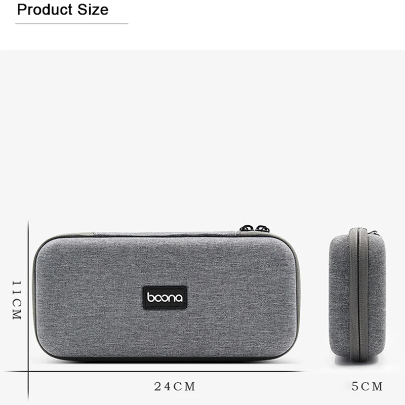 

Portable Digits Storage Bags Console Case Waterproof Hard Protection Storage Bag Earphone Wire Bag Power Bank Kit Accessories