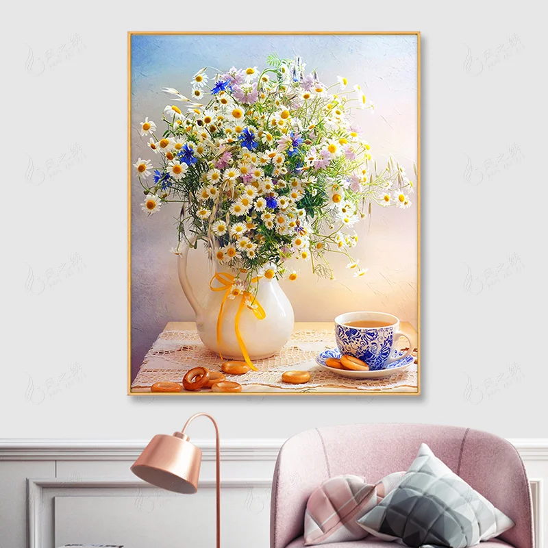 

Pattern Embroidery Accessories Diamond Painting Arts Embroidery Crafts Tableau Diamant Diamond Painting Cross-Stitch BG50DC