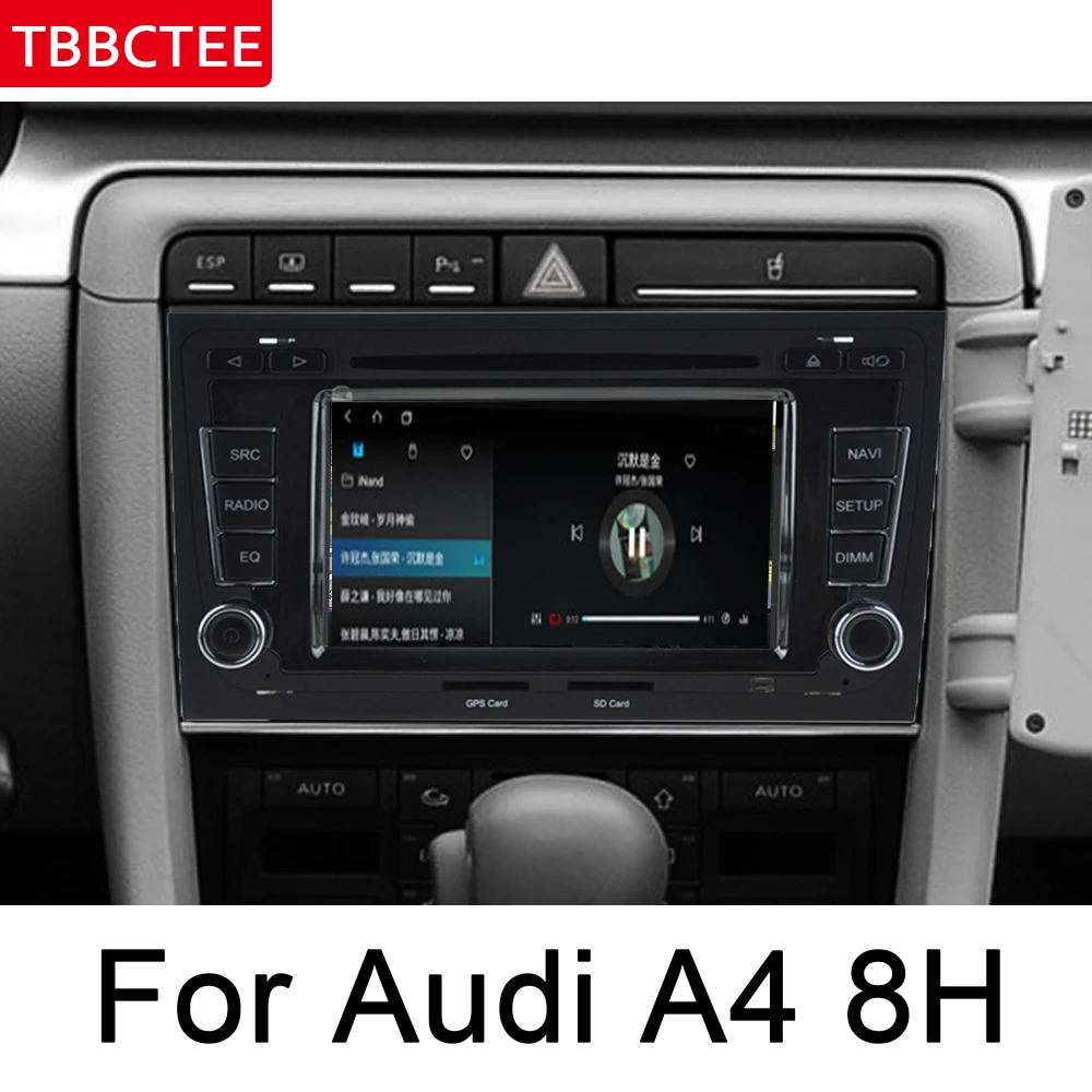 Для Audi A4 S4 RS4 8E 8H 2002 2003 2004 2005 2006 2007 2008 MMI мультимедийный автомобильный DVD на основе
