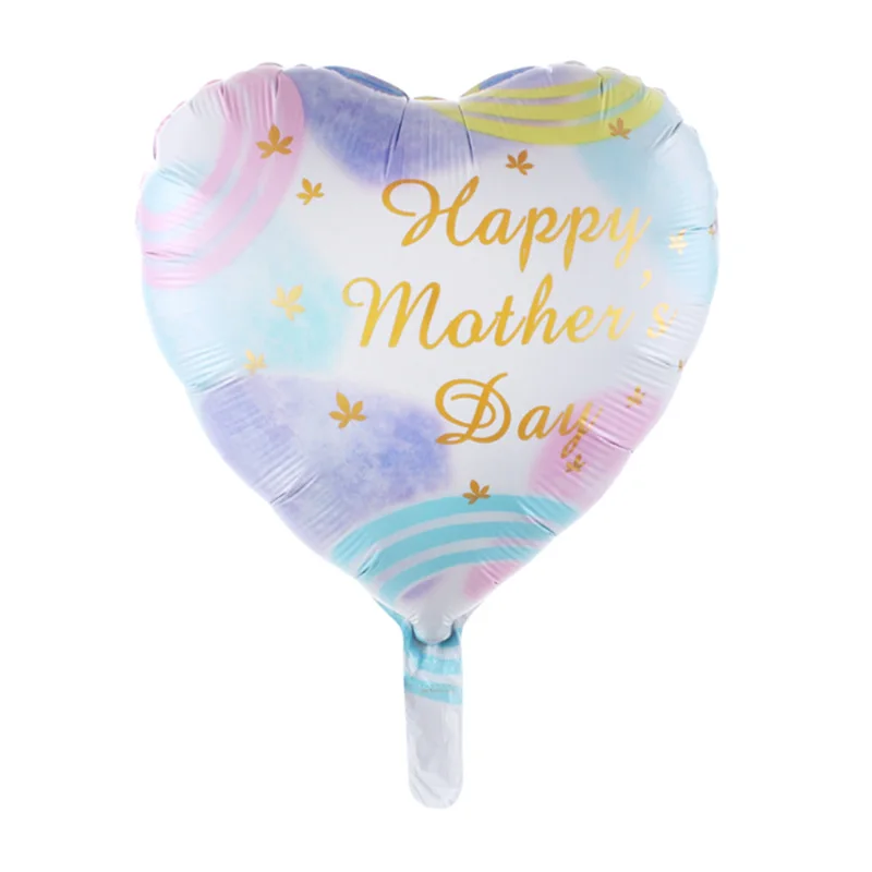 5 шт./лот 18 дюймов круглый испанский Feliz Dia Mama фольгированный гелиевый воздушный