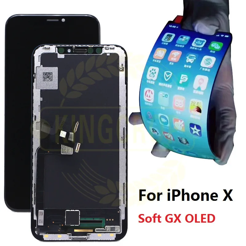 Сменный ЖК дисплей SUPER AMOLED для iPhone X с сенсорным экраном и дигитайзером в сборе XR LCD