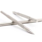 Кожи Крейзи Хорс с принтом стеклоочистителя клея-карандаша Нержавеющаясталь кожа инструмент кожа Краски Стилус ручка Leathercraft инструменты