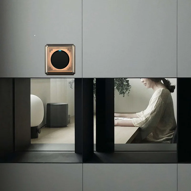 Кнопочный переключатель 1-4 клавиши двухсторонний из алюминиевого сплава с