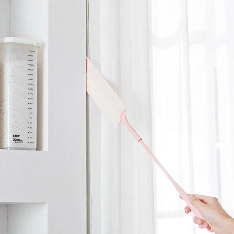 

Plastic With Non-Woven Fabric Flexible Strap Duster Hygienic Gap Cleaning Brush