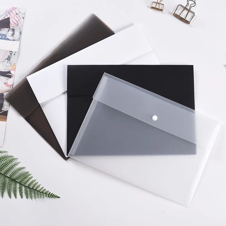 Пластиковая сумка на молнии прозрачная для файлов информации водонепроницаемые