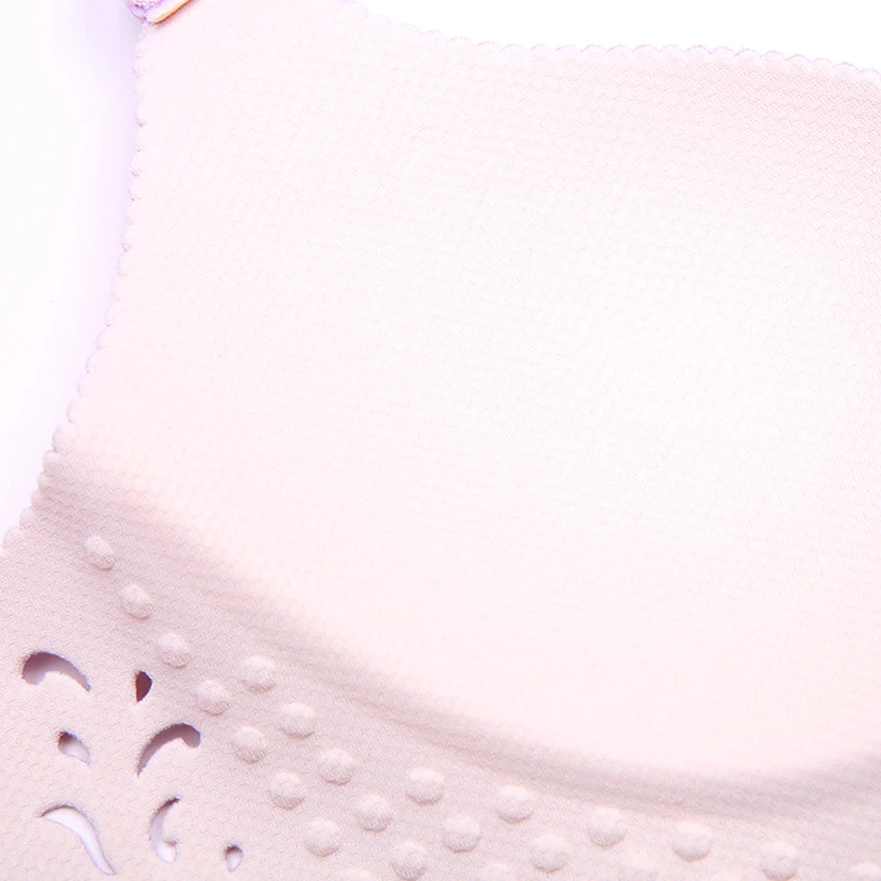 

Women's non-wireless bra, one-piece seamless small breasts, gathered adjustable sexy push-up bra