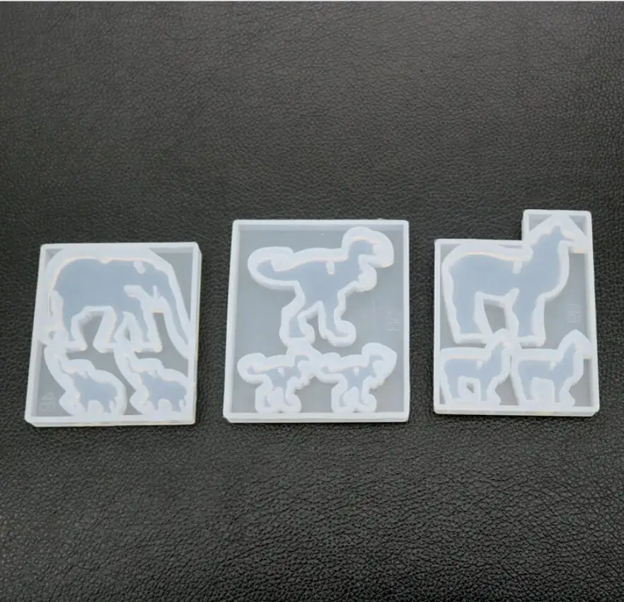 Сделай Сам Хрустальный каплевидный гель животное слон цыпленок верблюд динозавр