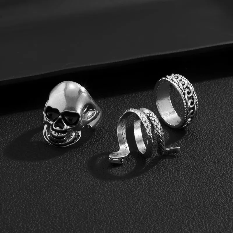 Набор женских геометрических колец 3 шт./компл. | Украшения и аксессуары