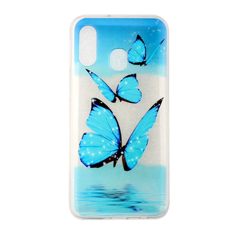 Cute Transparent Phone Case Shell For Sumsung Galaxy S10 Plus Lite A40 A50 M20 A9 Ultra-thin Cartoon Soft Back Cover Cases |