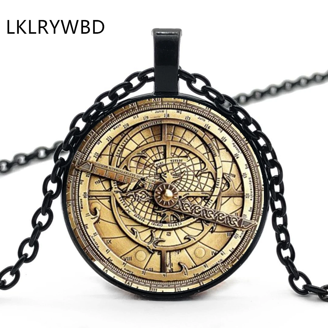 

Hot, Steampunk Gravity Waterfall Mystery Bill Retro Watch Charm Bump Glass Round Pendant Necklace Men and Women Fashion Jewelry
