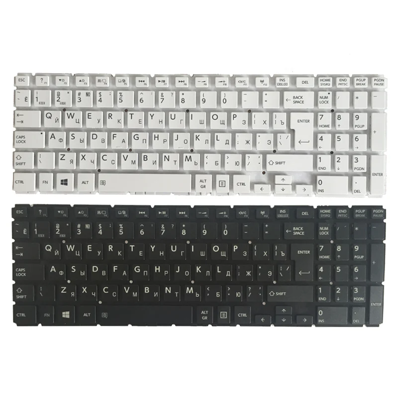 Новая русская клавиатура для ноутбука Toshiba Satellite радиус P55W P55W-B P55W-B5224 P55W-B5220 RU