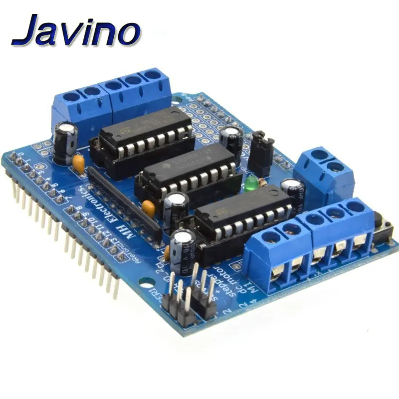 L293D Щит двигателя двойной для arduino Duemilanove плата расширения щит управления