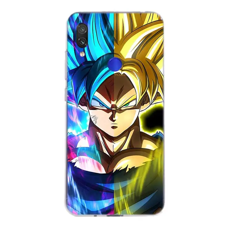Dragon Ball и super Goku мягкий резиновый бампер чехол для телефона Xiaomi Redmi K20 фотокамеры