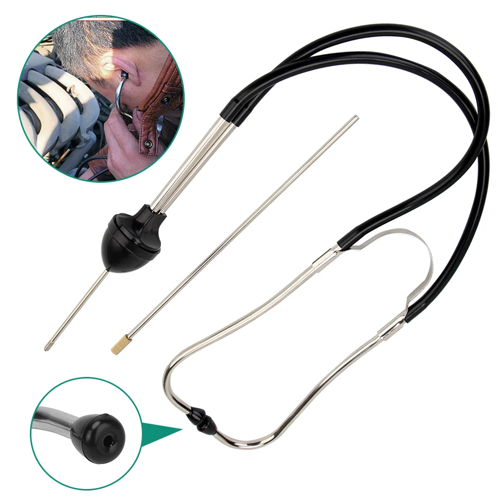 

Mechanics Cylinder Stethoscope Car Engine Block Diagnostic Tool Engine Analyzer Anti-shocked Auto Engine Hearing Tool
