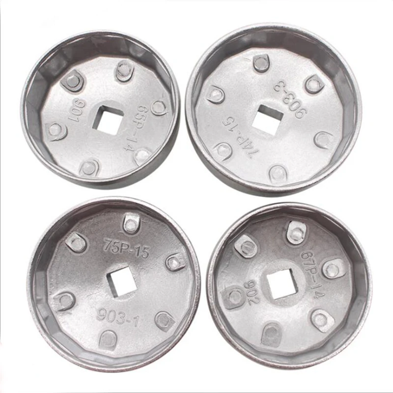 

23 Pcs/Set Oil Filter Cap Removal Wrench Socket Set Ratchet Spanner Cup Type With Portable Storage Case Auto Car Accessories