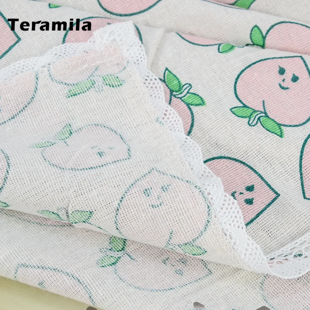 Teramila скатерть для Стола клубника персиковый дизайн с кружевом толстый