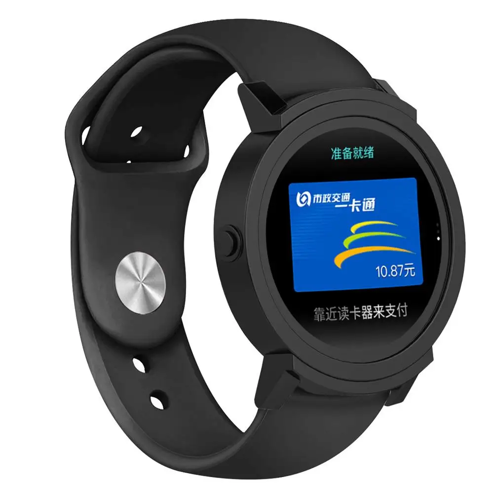 Цветной мягкий силиконовый браслет 20 мм ремешок для часов TicWatch E 2 сменный