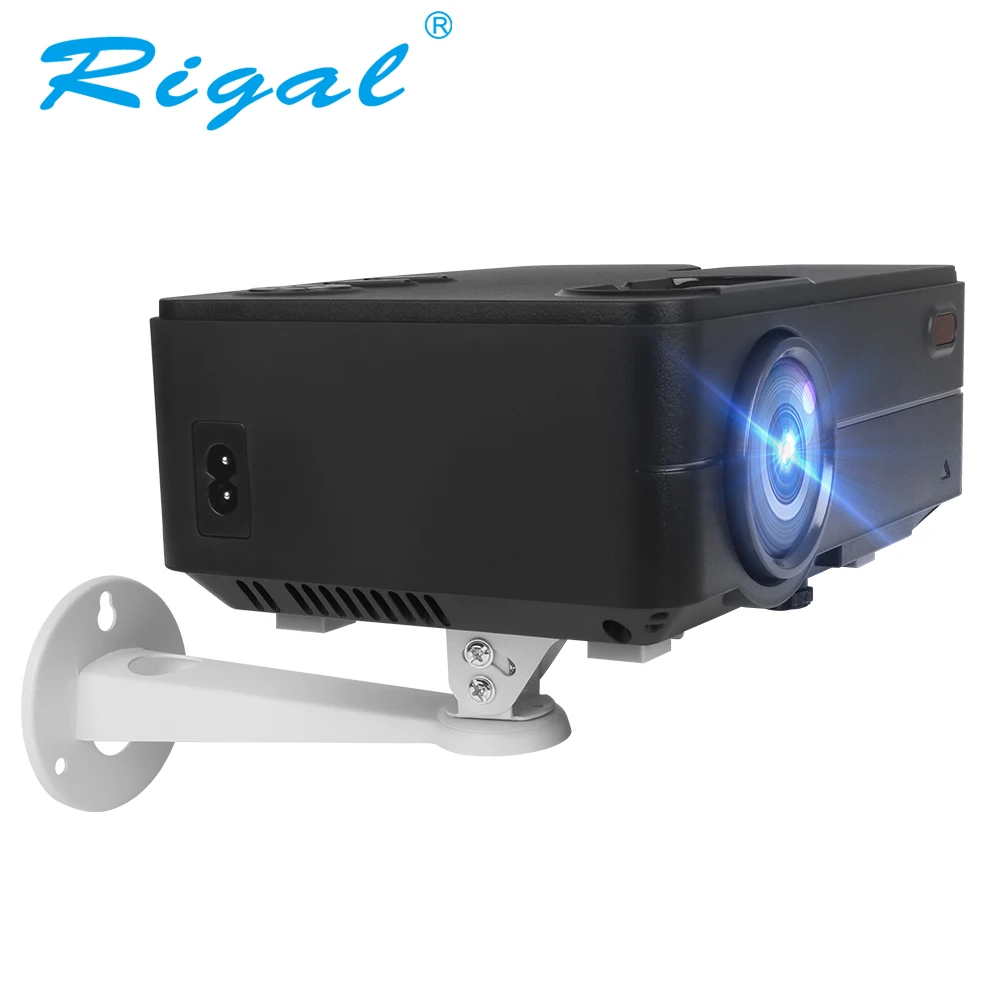 Rigal-Mini Soporte de proyector para techo, montaje en pared para RD850 K9 YG300 TD90 P62, soporte giratorio Universal de Proyección de Metal