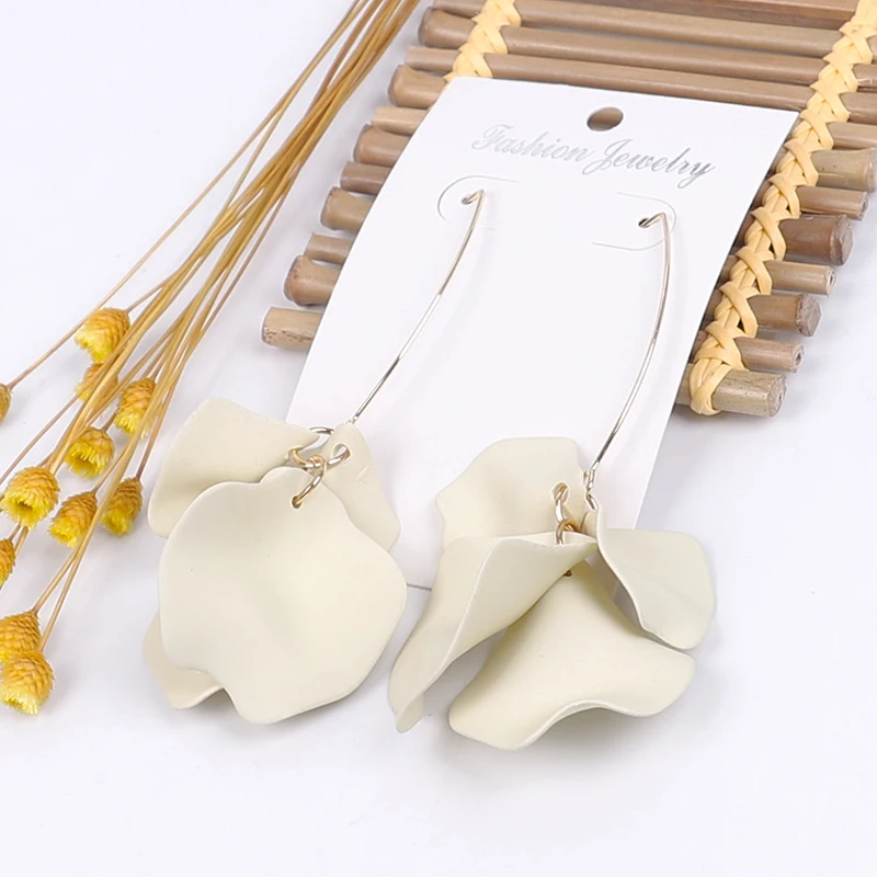 Женские серьги кольца sjewelry длинный в Корейском стиле модная обувь богемном Бохо